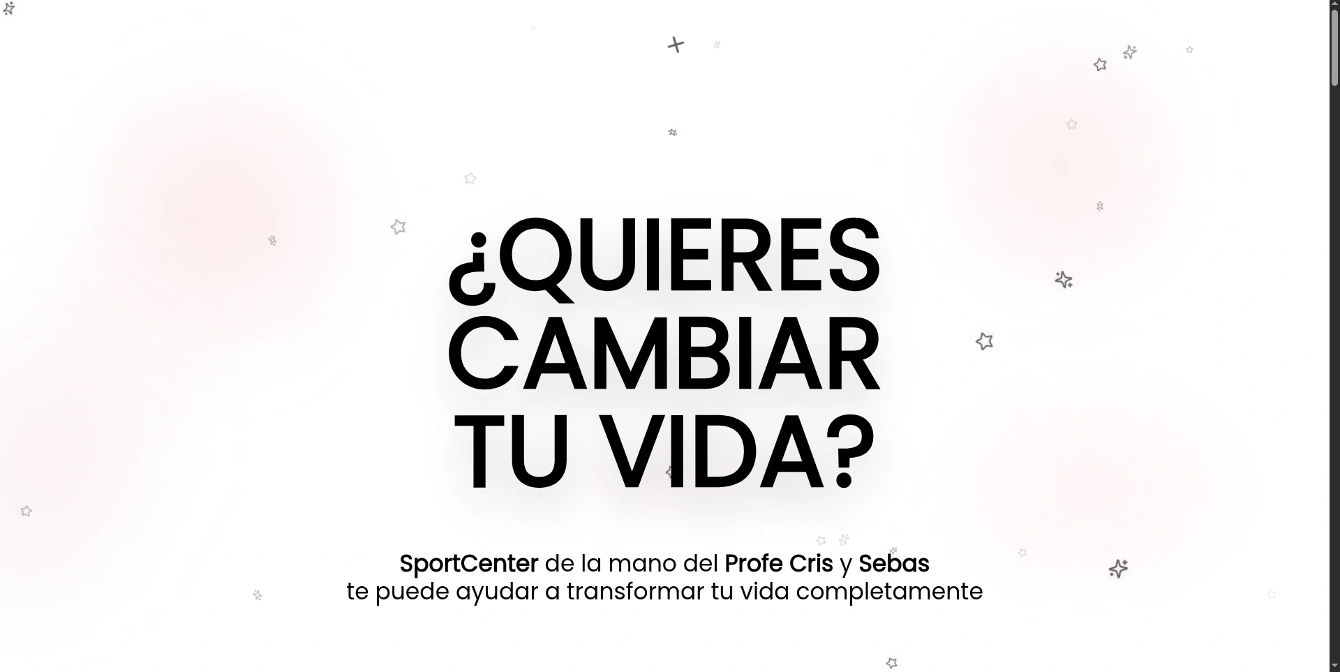 SportCenter OnePage